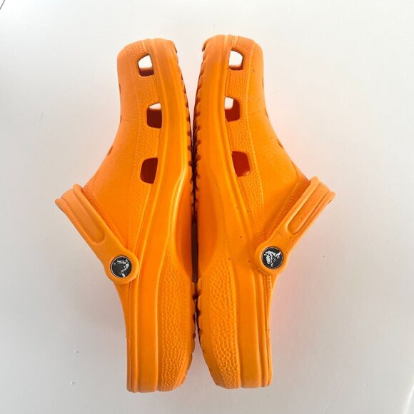 W 10-11/ M 8-9 Crocs Unisex Adult Iconic Orange Classic Clog Sandal *READ BELOW - Picture 6 of 13
